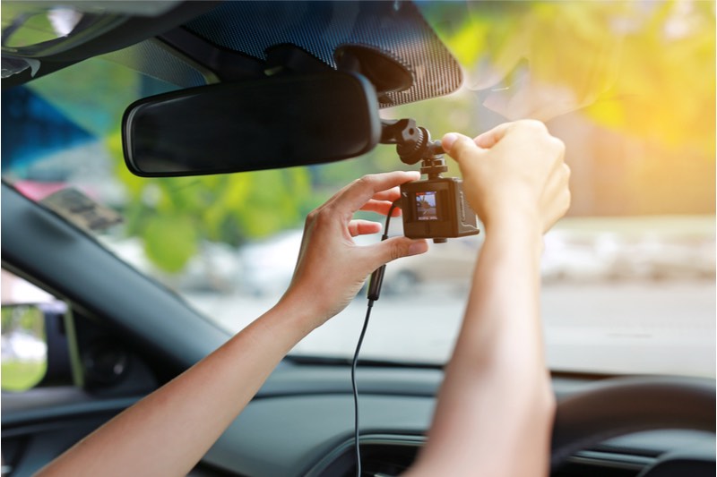 car dash cam used for personal injury claims