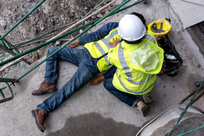 construction site accident claims